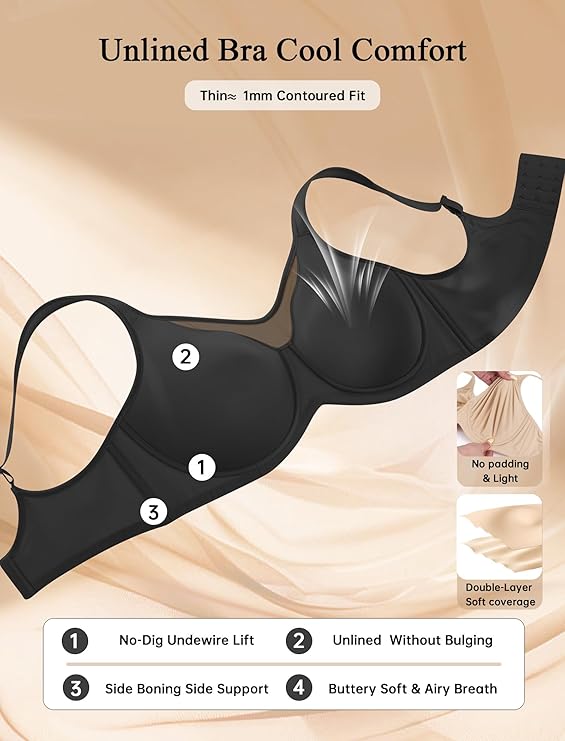 Full Coverage Underwire Minimizer Bra