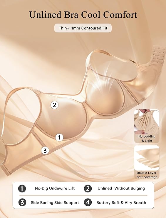 Full Coverage Underwire Minimizer Bra