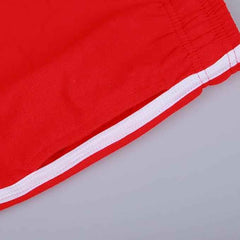 Women Sports Cotton Spandex Mid-Rise Cotton Workout Shorts