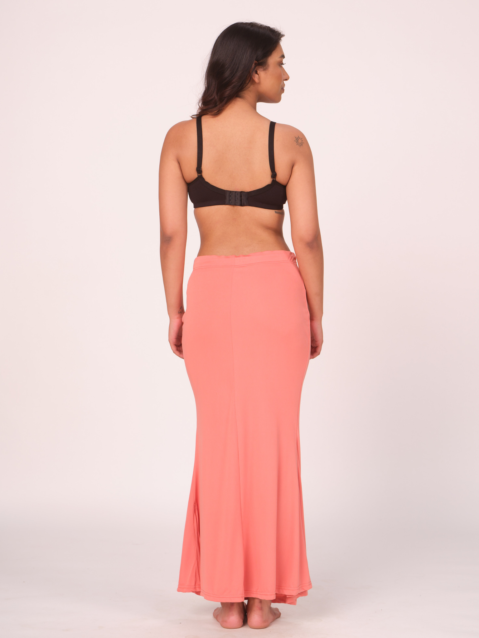 Munns & Mars Polyester Fish-Cut Saree Shapewear