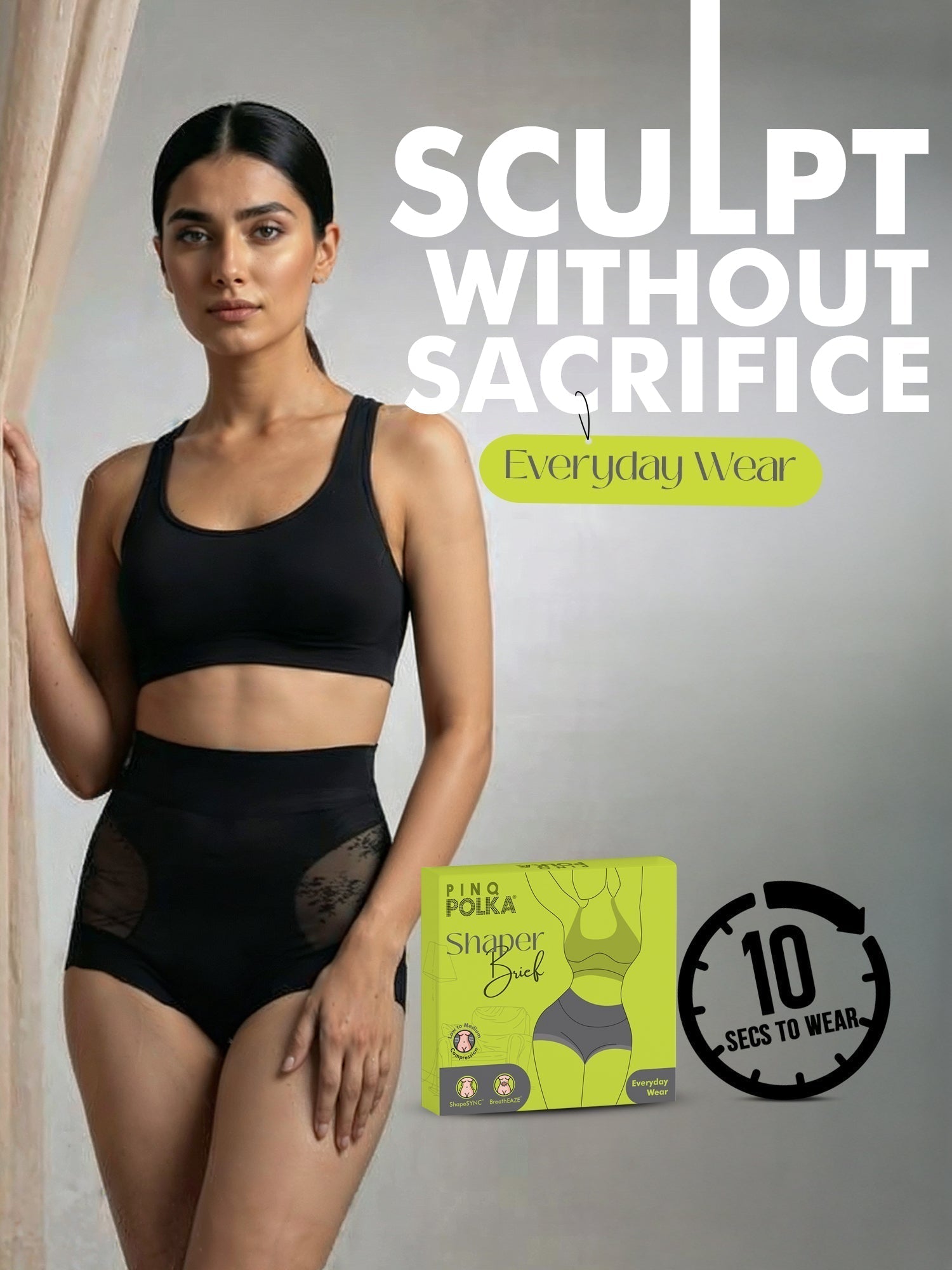 Shaper Brief (Everyday Shaper) - Black