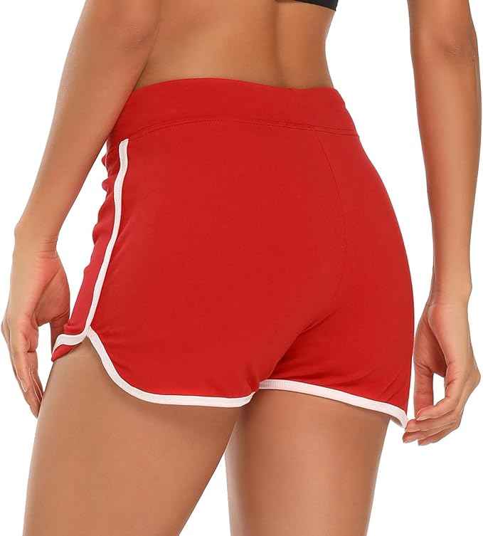 Plus Size for Women Cotton Shorts Dolphin Design Athletic Shorts Women Sports Shorts for Dance, Yoga, Running