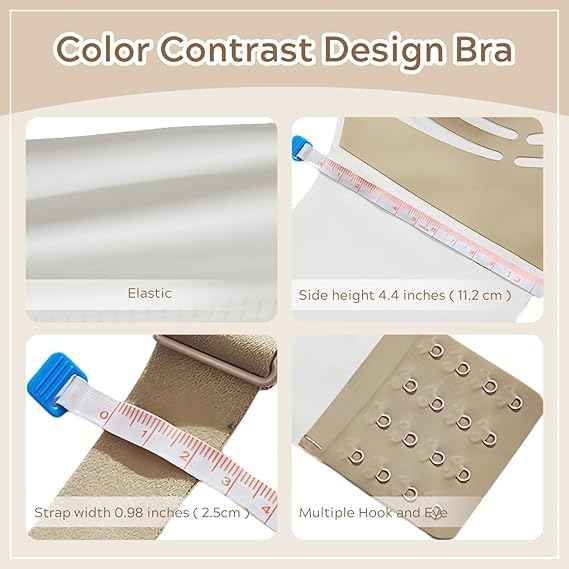 Plus Size Skin Padded Light Support Wireless Bra, Seamless Soft Bralette, for Sleep, Yoga and Everyday
