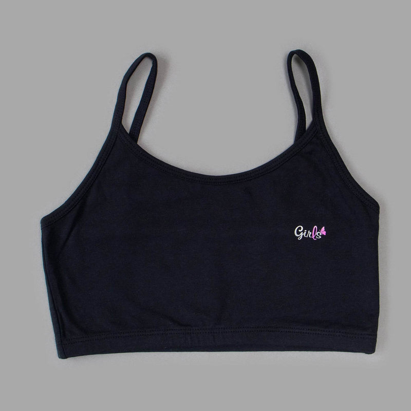 SOIE Woman - Cotton Spandex Super Soft Training Bra for Girls (Pack of 3) - -for Women