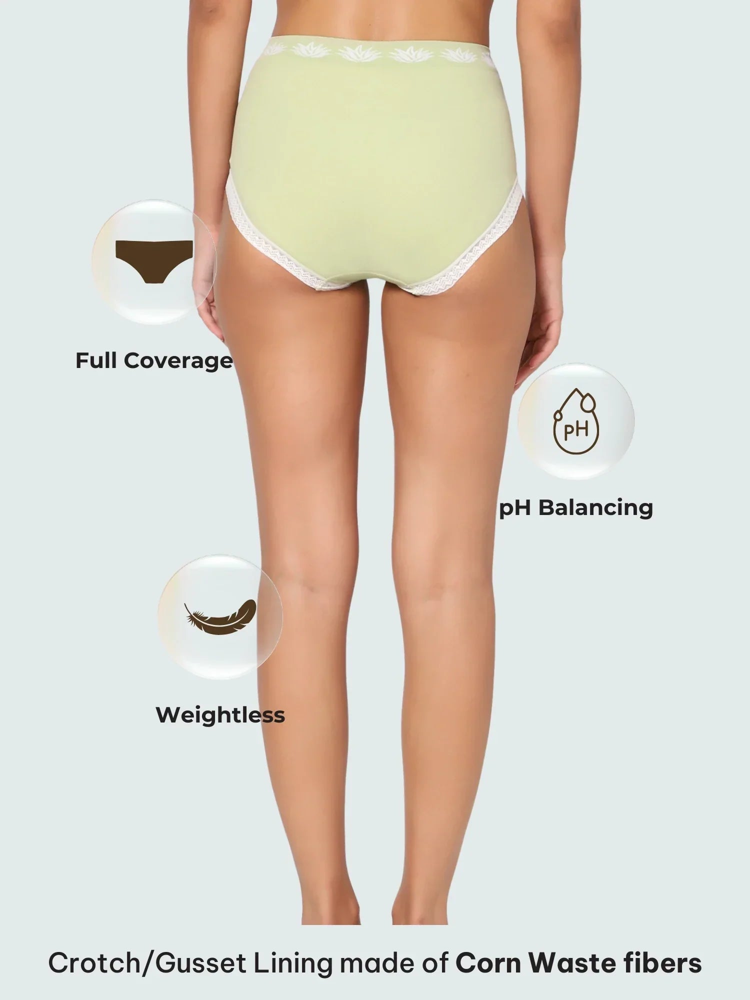 Panties for Daily Discharge - Cotton Candy Heavy-Duty Moisture-Wicking Hipsters Bundles