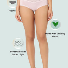 All Day Wellness Bundle - Modal Bae Hipster Briefs for Women