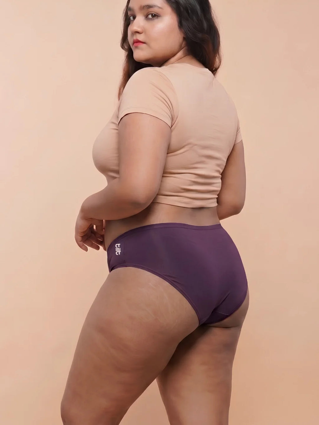 2 Pack - Violet Bamboo Absorbent Underwear