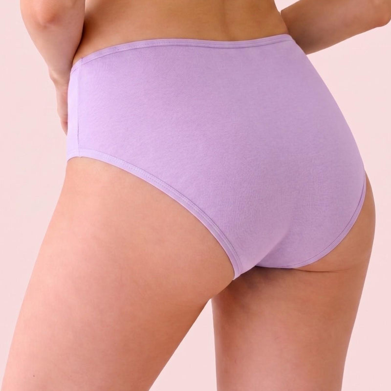 Women High Rise Cotton Hipster Panty -Pack Of 3