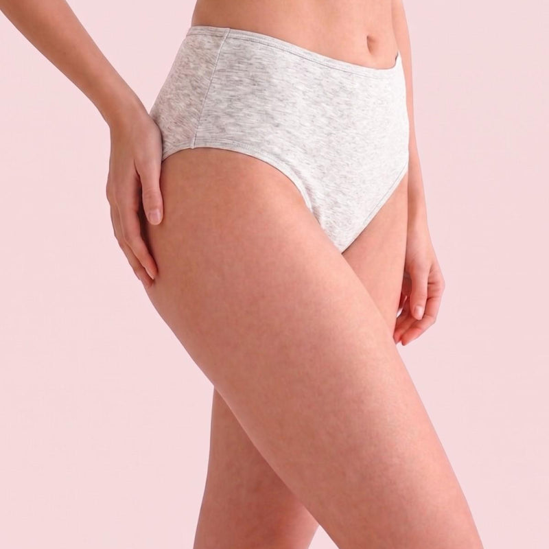 Women High Rise Cotton Hipster Panty -Pack Of 3