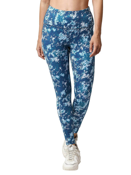 SOIE Woman - High Waist Ankle Length Sports Leggings With Pockets - Sports Leggings -for Women
