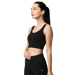 SOIE Woman - Medium Impact Non Padded Non Wired Long Line Sports Bra (Pack of 2) - Sports Bra -for Women