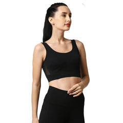 SOIE Woman - Medium Impact Non Padded Non Wired Long Line Sports Bra (Pack of 2) - Sports Bra -for Women