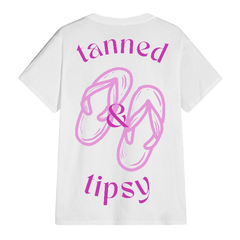 Allhers tanned&tipsy tee