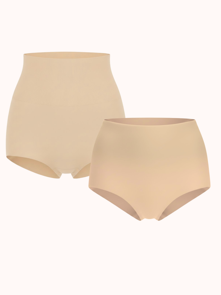 360 Sculpt – Beige Shapewear Brief Combo