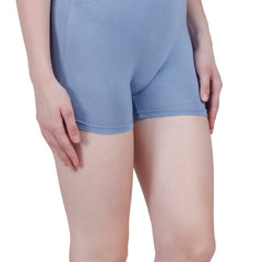 Bamboo Fabric boyshorts panties for women | Peach & Blue | Pack Of 2