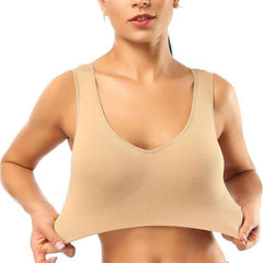 Pack Of 2 Womens Fashion Sports Bra | Seamless, Padded, Non-Wired Gym & Yoga Bra | High Support, Comfortable Everyday Bralette
