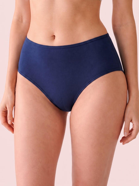 Women High Rise Cotton Hipster Panty -Pack Of 3