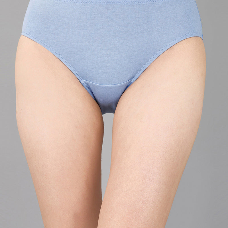 High Rise Full Coverage Cotton Hipsters – Pack of 3