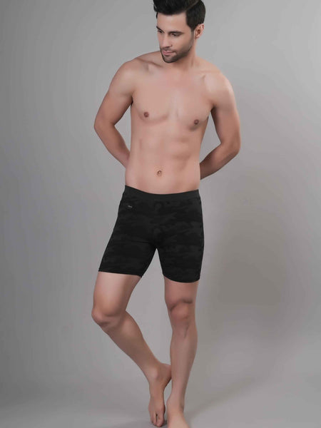 Men Mid-Rise Swim Shorts