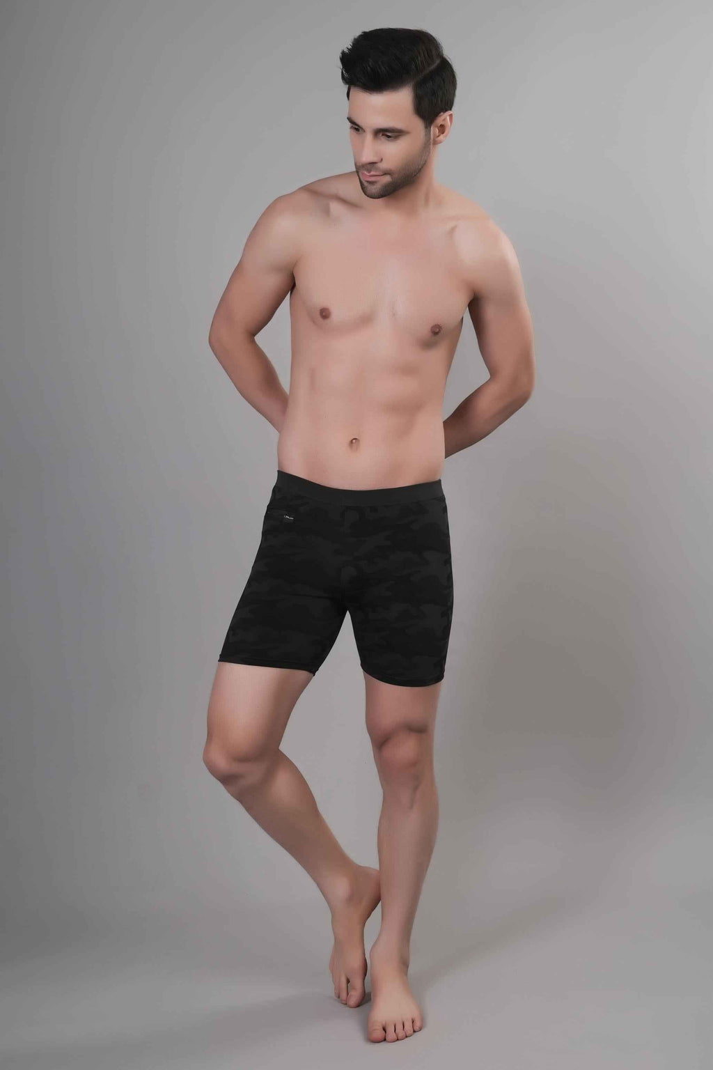 Men Mid-Rise Swim Shorts
