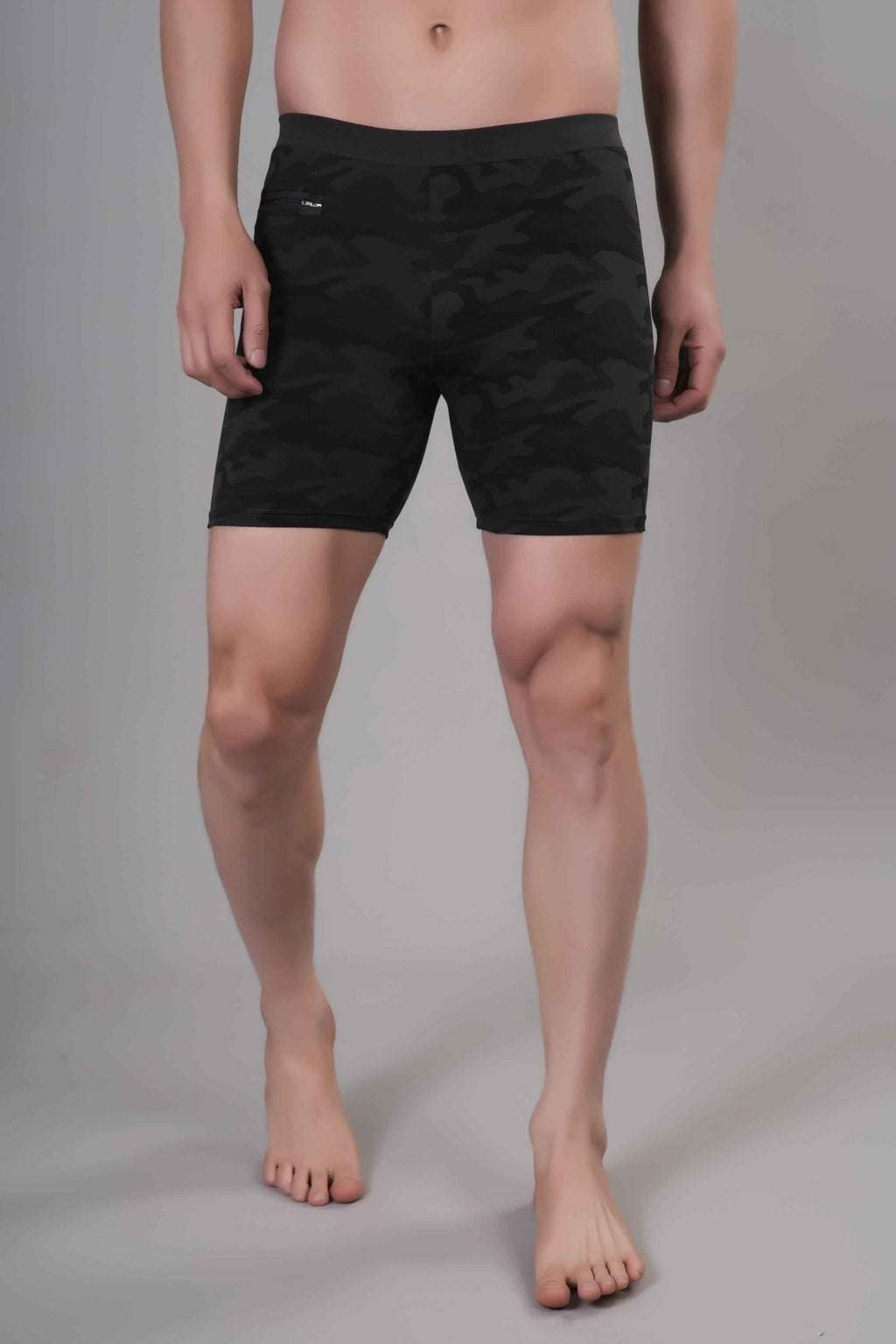 Men Mid-Rise Swim Shorts