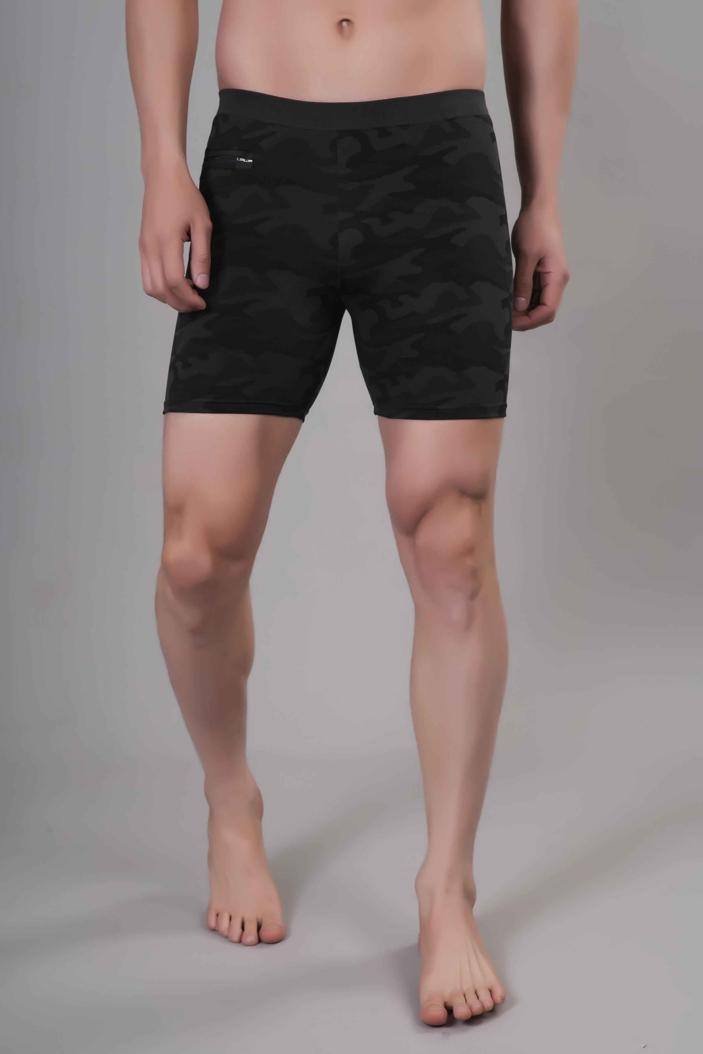 Men Mid-Rise Swim Shorts