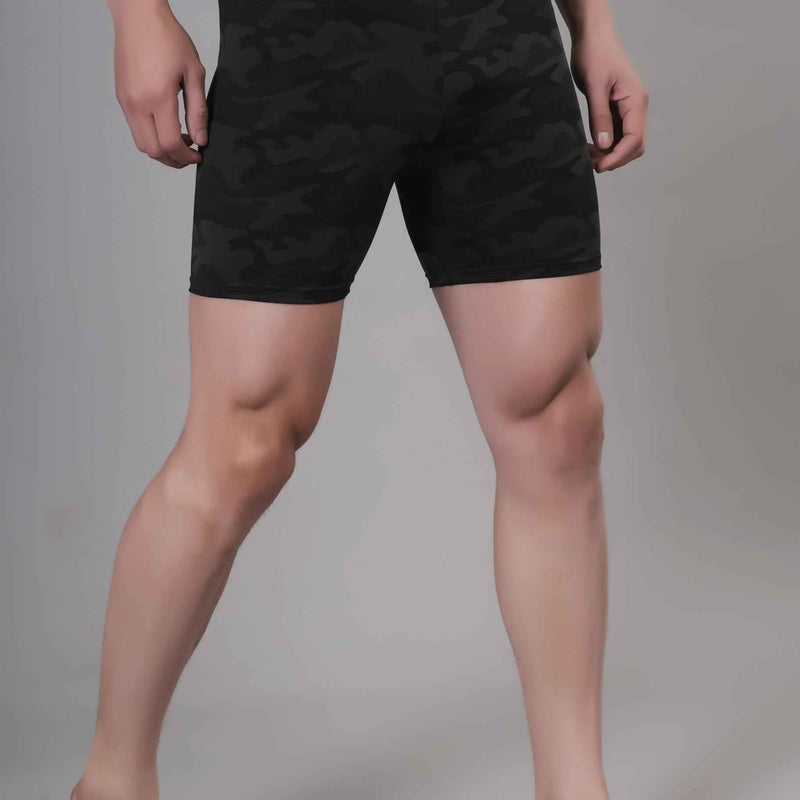 Men Mid-Rise Swim Shorts