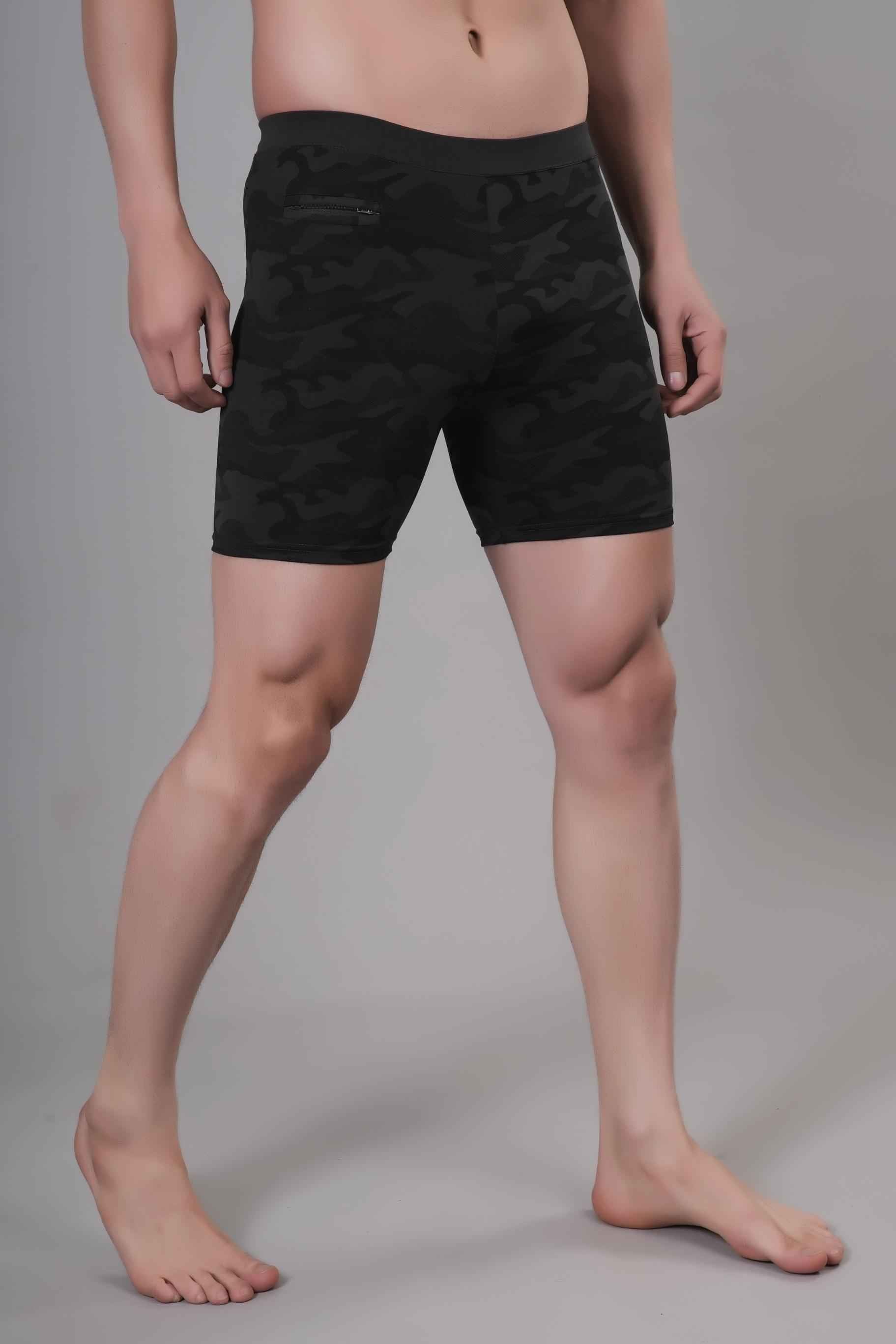 Men Mid-Rise Swim Shorts