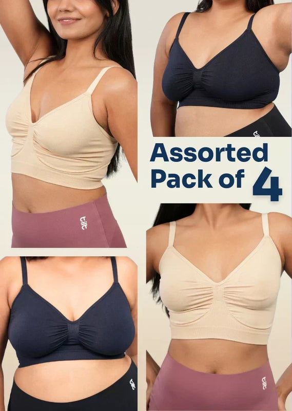Shaper Bra - Assorted 4 Pack
