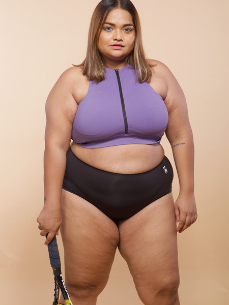 Black seamless panties women – Tilt Aero, workout & everyday wear.