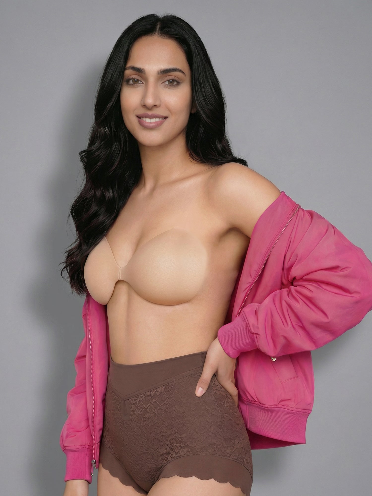 Cleavage Bra X Shaper Brief