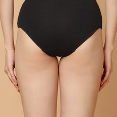 Tummy-Smoothing High Waist Cotton Briefs – Pack of 3