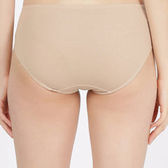 High Rise Full Coverage Cotton Modal Panty with Soft No-Mark Waistband