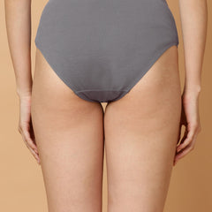 Tummy-Smoothing High Waist Cotton Briefs – Pack of 3