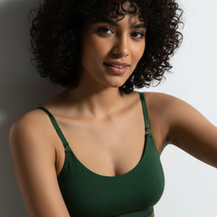Seamless Cloud Soft Slip-on Lounge Bra with Detachable Straps