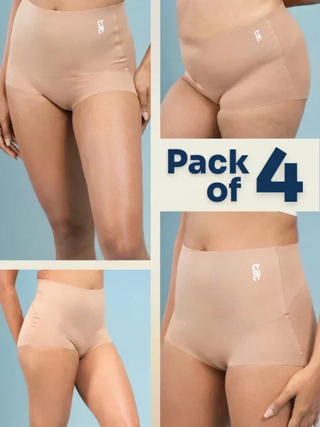4 Pack - Beige Contour All Day Shaper