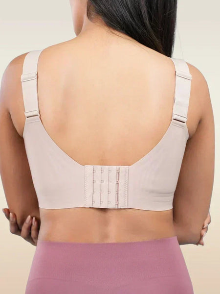 Set - Beige Minimiser Bra and Pink Shaper Underwear
