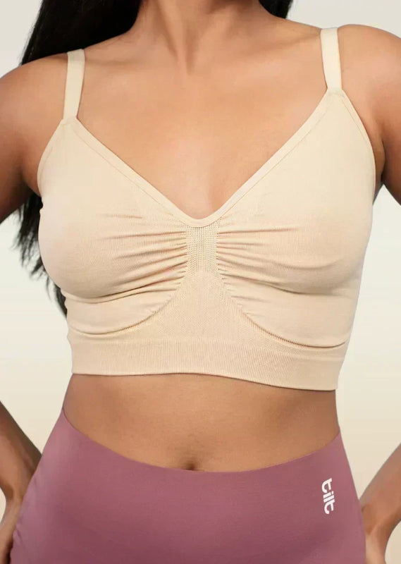 Beige Shaper Bra - 3 Pack