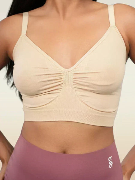 Beige Shaper Bra - 4 Pack