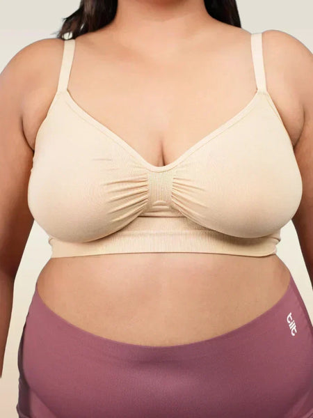 Beige Shaper Bra - 3 Pack