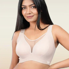 Beige Minimiser Bra - 3 Pack
