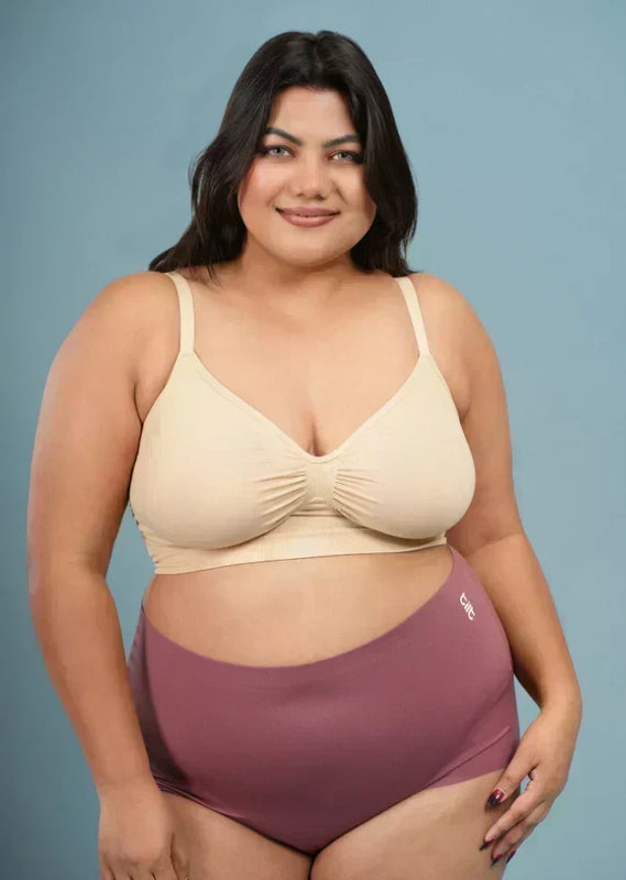 Beige Shaper Bra - 2 Pack