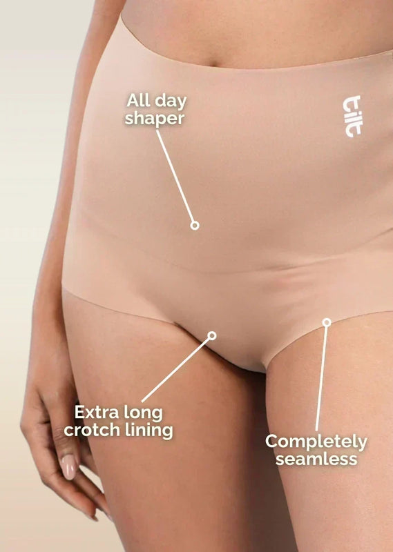 Beige Set - Shaper Bra and Shaper Underwear