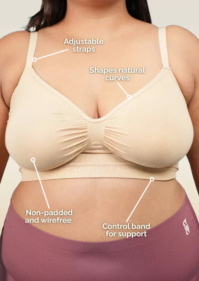 Beige Shaper Bra
