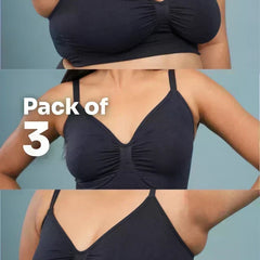 Black Shaper Bra - 3 Pack