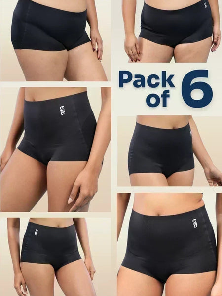 6 Pack - Black Contour All Day Shaper