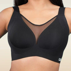 Black Minimiser Bra
