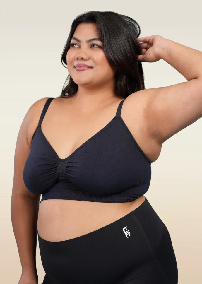 Set - Black Minimiser Bra and Black Shaper Underwear