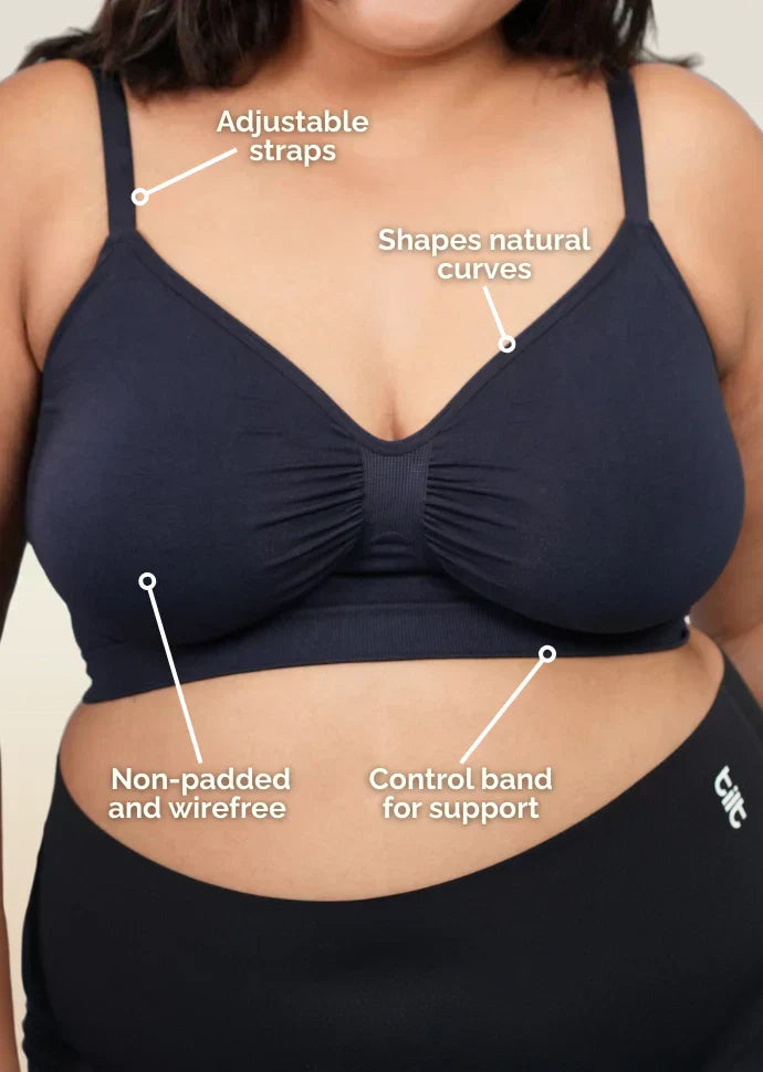 Black Shaper Bra - 2 Pack