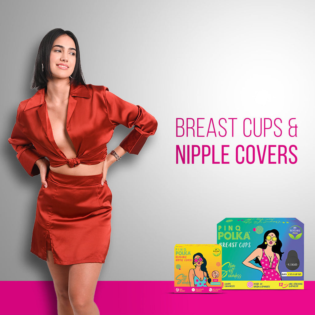 Breast Cups X Nipple Covers (Reusable)
